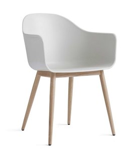 Audo - Harbour dining chair plastic, wooden base