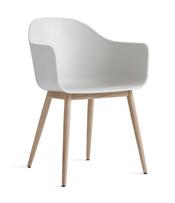 Audo Audo Copenhagen Harbour Dining Chair plastic, wooden base