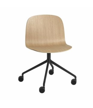 Muuto - Visu Wide swivel chair with castors