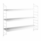 Pocket Metal cabinet white