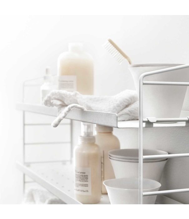 String  Furniture String Pocket Metal cabinet white