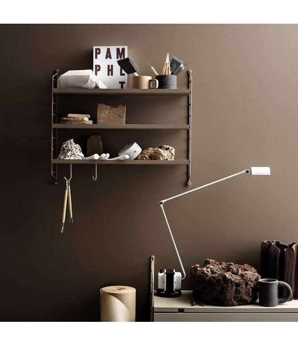 String  Furniture String Pocket Metal wandkast wit