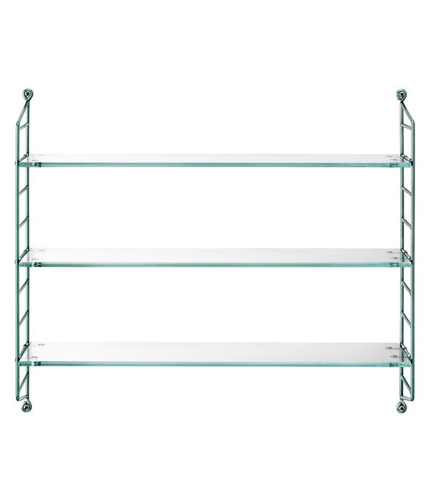 String  Furniture String Pocket Limited Edition RVS, glas