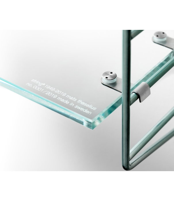 String  String Pocket Limited Edition Stainless Steel, glass