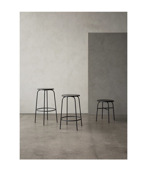 Audo Audo -  Afteroom bar stool black H73 cm.