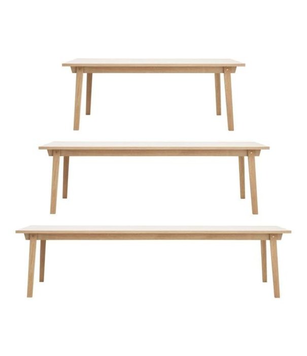 Normann Copenhagen  Normann Copenhagen - Slice dining table oak