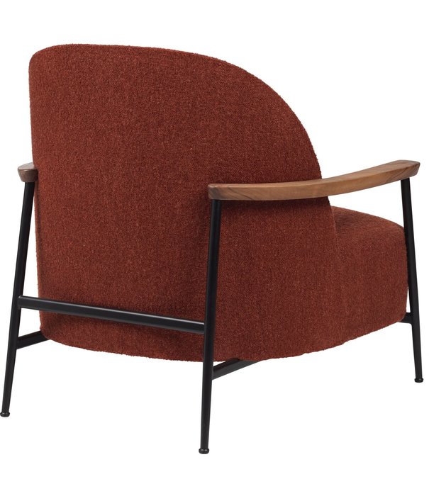Gubi  Sejour Lounge Chair with armrest, Harp 007