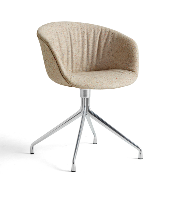 Hay  Dining Campaign, Hay AAC 21 Soft Chair aluminium swivel 4 star base