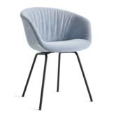 Hay AAC 27 Soft Chair fully upholstered, tube base