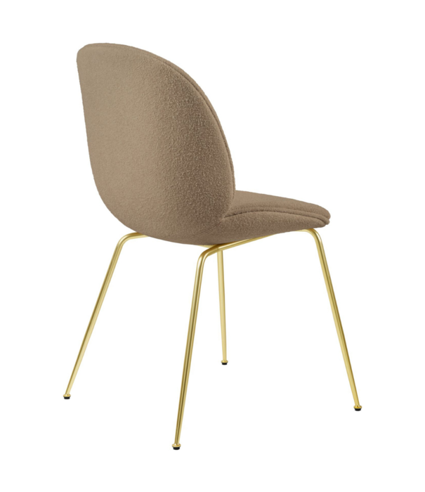 Gubi  Gubi Beetle Dining Chair boucle 003 sand, conic base