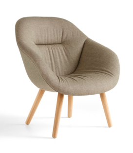 Hay - AAL 82 Soft lounge chair wood base