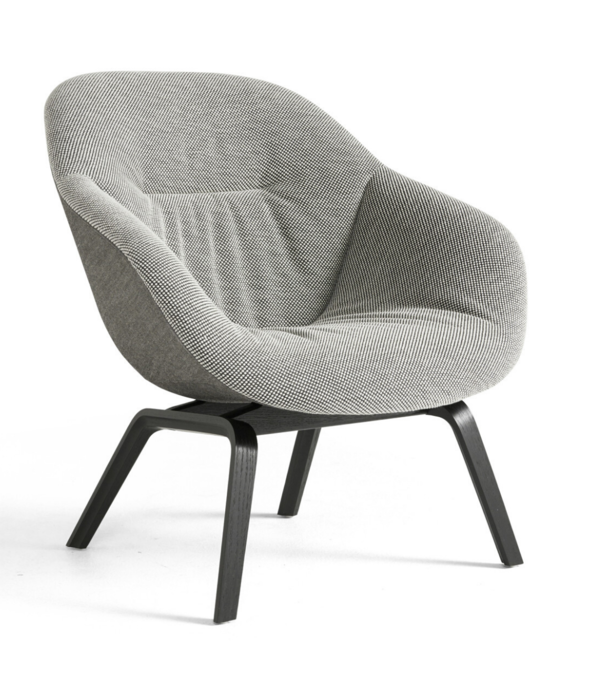 Hay  Hay - AAL 83 Soft Duo lounge chair tapered wood base