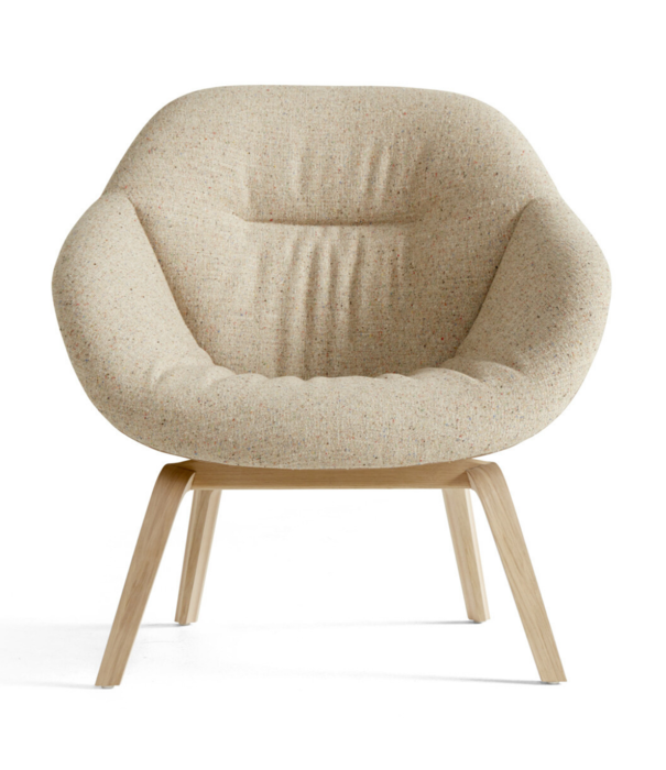 Hay  Hay - AAL 83 Soft Duo lounge chair tapered wood base