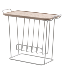 Maze Minnie Mae Wood Bijzettafel wit, essen