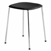 Hay - Soft Edge 70 stool chromed base