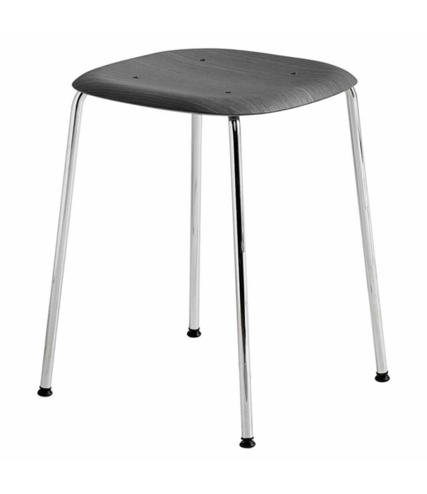 Hay  Hay - Soft Edge 70 stool chromed base