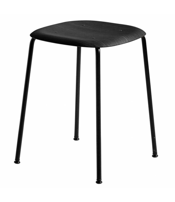 Hay  Hay - Soft Edge 70 stool black base