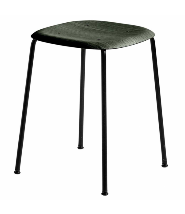 Hay  Hay - Soft Edge 70 stool black base