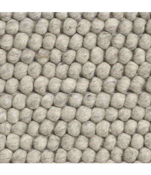 Hay  Hay - Peas Random rug soft grey