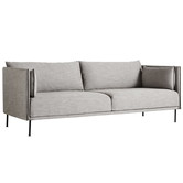 Hay - Silhouette 3 seater sofa - black base