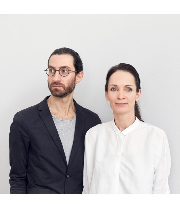 Hay  Hay - Silhouette 3 seater sofa - black base