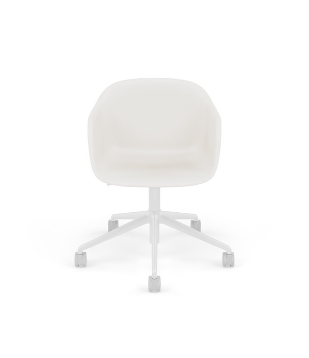 Muuto  Muuto - Fiber armchair with swivel and gas lift