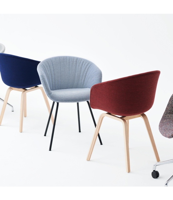 Hay  Hay AAC 27 Soft Chair Remix 152, black tube base