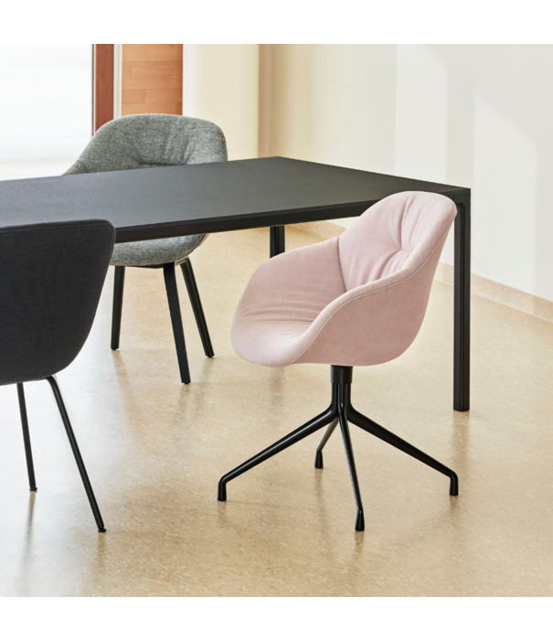 Hay  AAC 121 Soft Stoel, 4 star swivel zwart basis