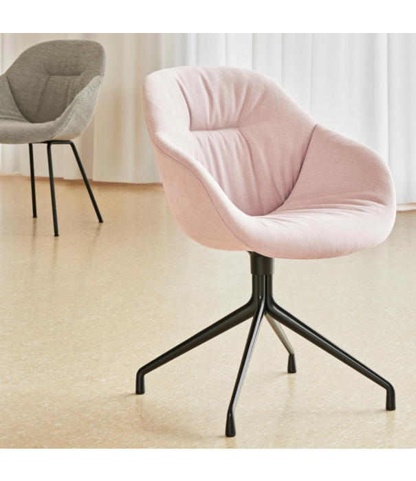 Hay  Hay AAC 121 Soft Stoel, 4 star swivel zwart basis