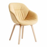 AAC123 soft eetkamerstoel Hallingdal 407, voet eiken