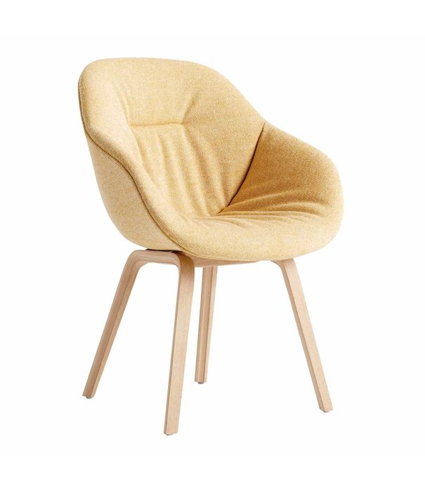 Hay  AAC123 soft dining chair Hallingdal 407, base oak