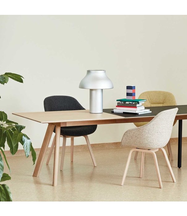 Hay  AAC123 soft dining chair Hallingdal 407, base oak