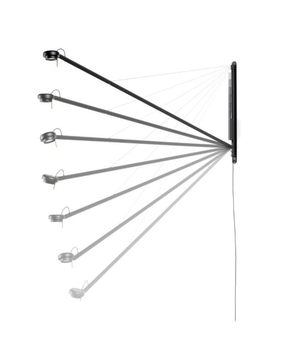 Hay  Hay - Fifty fifty wall lamp