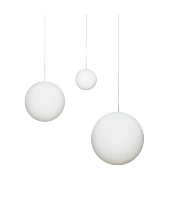 Design House Stockholm  Design House Stockholm - Luna XL hanglamp wit Ø60