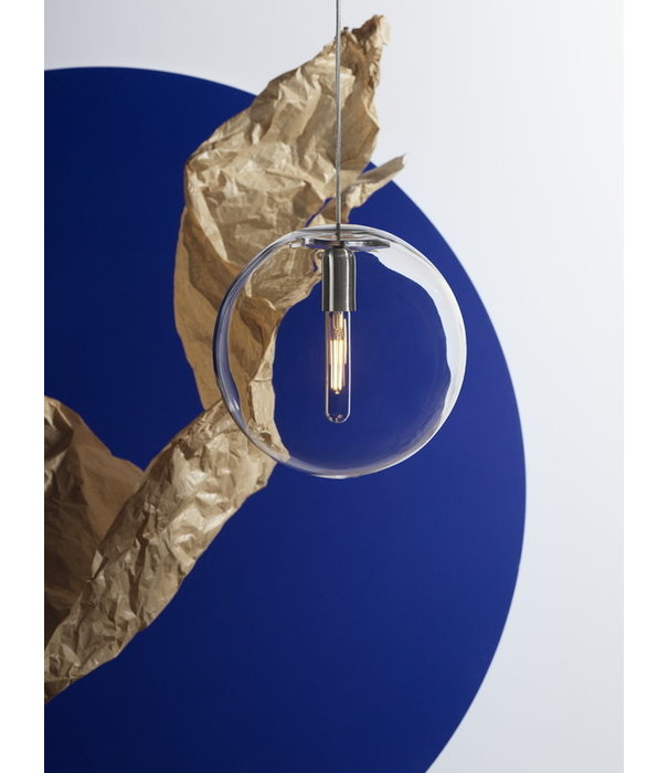 Design House Stockholm  Design House Stockholm - Luna medium clear pendant