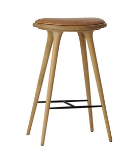 Mater Design - High Stool kruk gezeept eiken H74 cm.