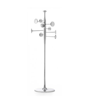 Mater Design - Trumpet coat stand, polished aluminium
