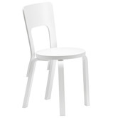 Artek - Chair 66 white lacquered birch