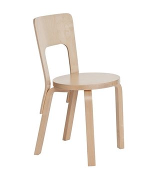 Artek - Chair 66 birch, natural lacquered