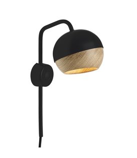 Mater Design - Ray wandlamp zwart