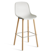 Hay - Neu 12 bar stool cream white - oak base