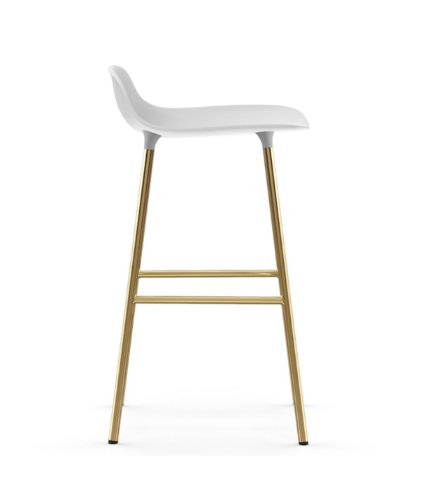 Normann Copenhagen  Normann Copenhagen - Form barkruk low messing poten 65 cm.