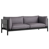 Arbour Eco 3 zits bank Remix 266 - zwart beuken
