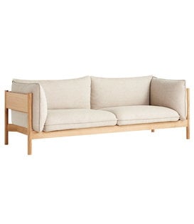 Hay - Arbour 3-seater Sofa Hallingdal 220 - base oak