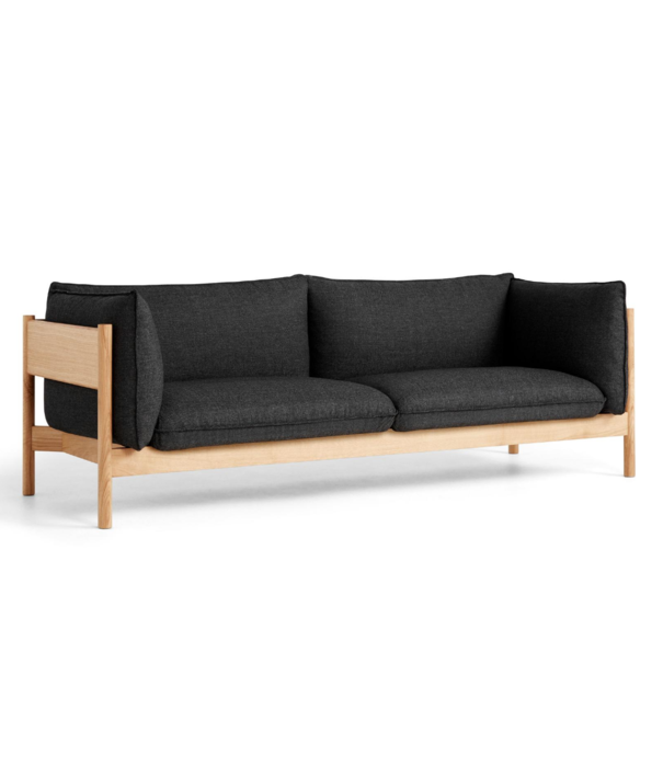 Hay  Hay - Arbour Eco 3 seater sofa Remix 266 - black beech