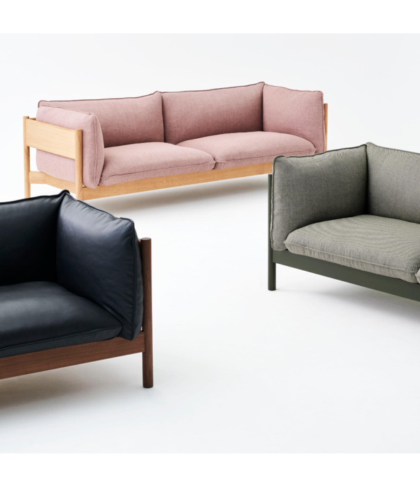 Hay  Hay - Arbour Eco 3 zits bank hallingdal 220 - voet eiken