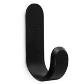Curve wall hook wood