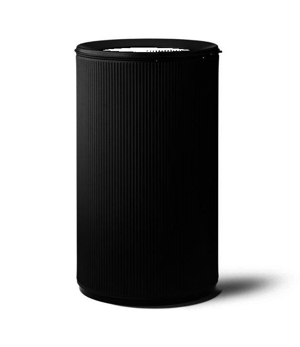 Vipp  Vipp 19 open waste bin black 60 L