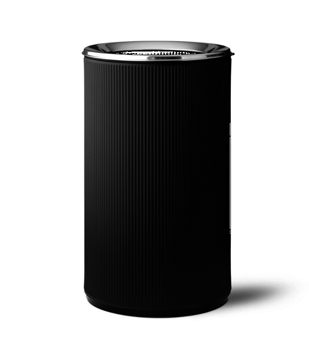 Vipp  Vipp 19 open waste bin black 60 L