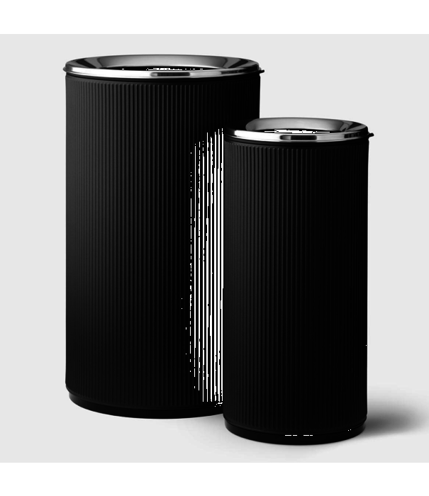 Vipp  Vipp 19 open prullenmand zwart 60 L